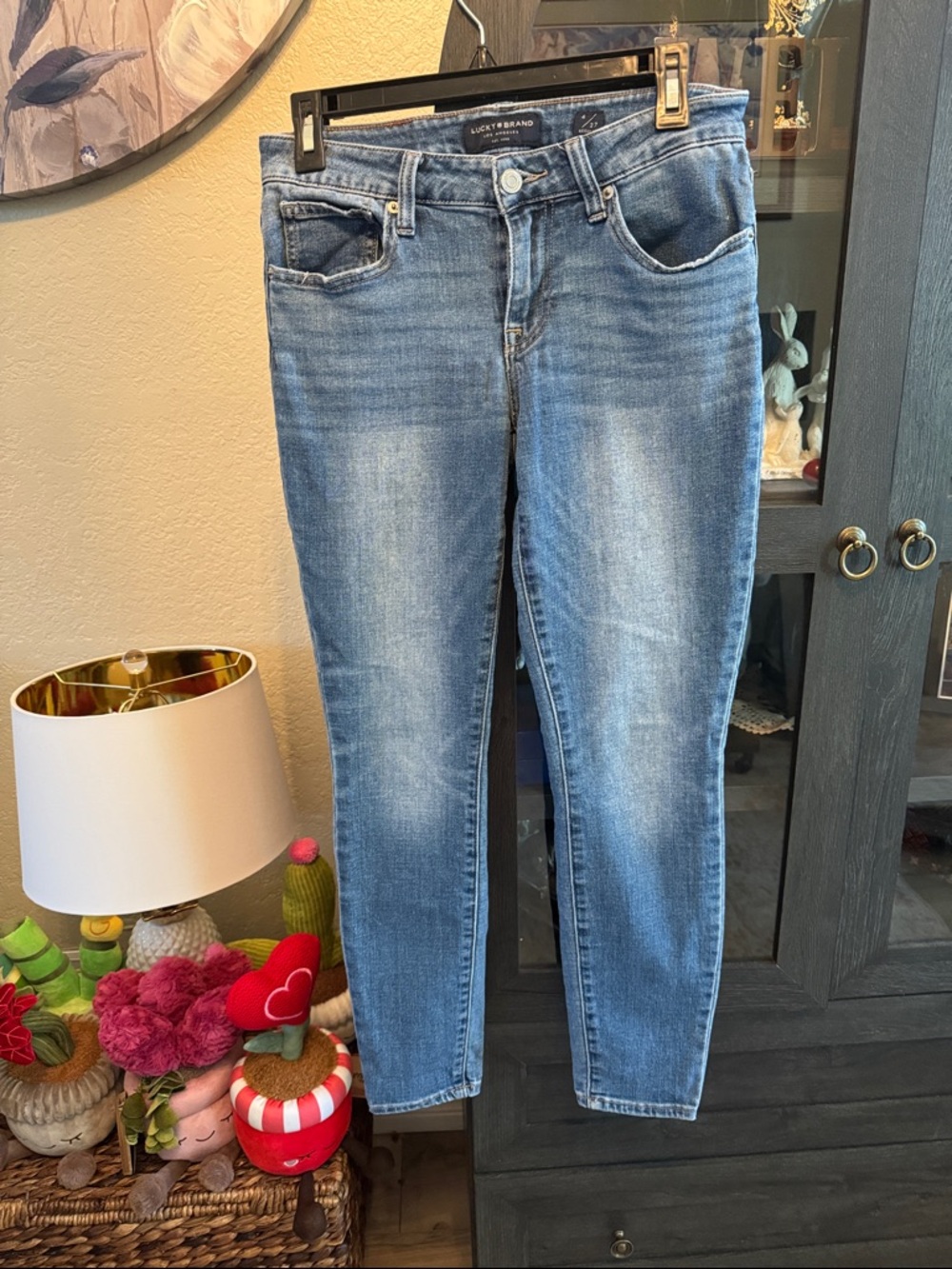 Lucky Brand Women's Light Blue Skinny Jeans